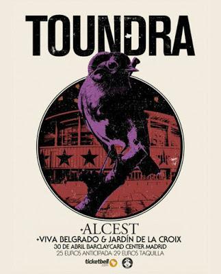 Alcest, Viva Belgrado y Jardín de La Croix, con Toundra en el BarclayCard Center de Madrid