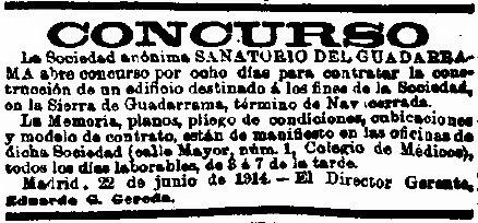 Peña Entorcal, y el desaparecido Real Sanatorio del Guadarrama 9-12-13