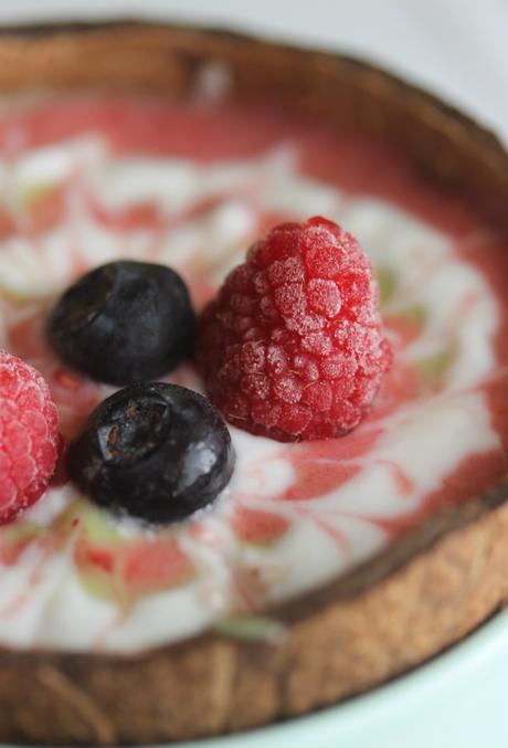 Smoothie vegano de aguacate y leche de choco casero