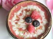 Smoothie vegano aguacate leche choco casero