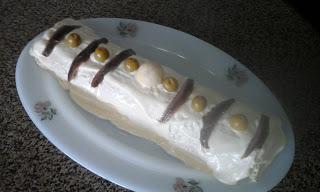 BRAZO DE GITANO DE PAN DE MOLDE