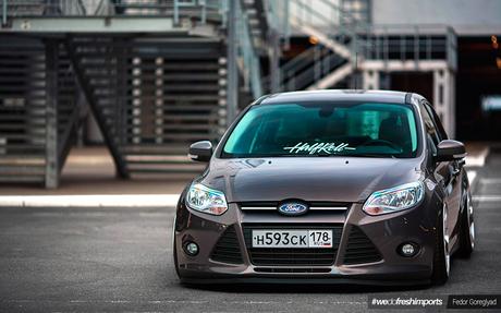 Ford Focus mk3 stance desde Rusia.