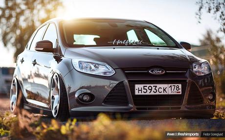 Ford Focus mk3 stance desde Rusia.