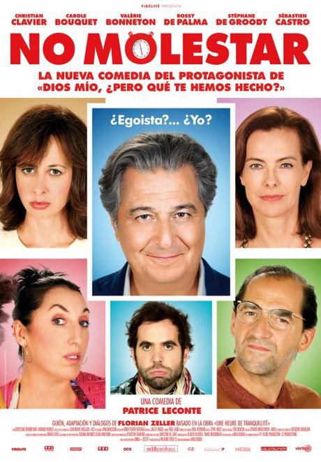 Tráiler y afiche de #NoMolestar, cinta dirigida por #PatriceLeconte. Estreno en Chile, 17 de Marzo