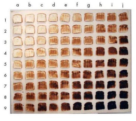 #NationalToastDay, las mejores acciones en Twitter toast grid