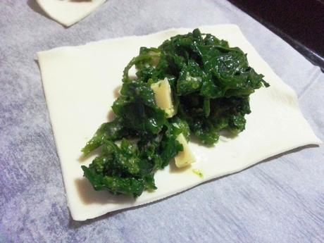 Rollitos de hojaldre relleno de queso y espinacas – Involtini di pasta sfoglia con broccoli e formaggio rollitoshojaldrebrocoli5