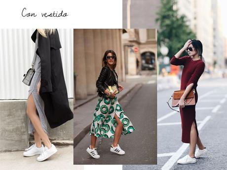 Los mejores Looks con zapatillas blancas - Paperblog