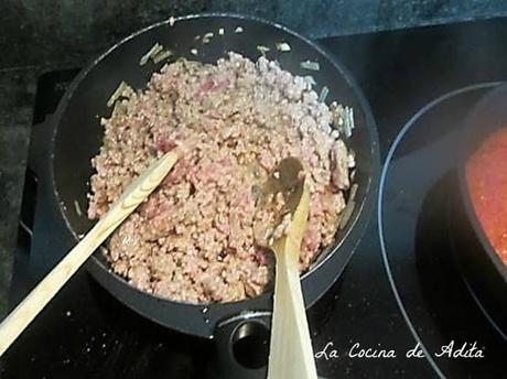 Musaka   de  cordero  lechal