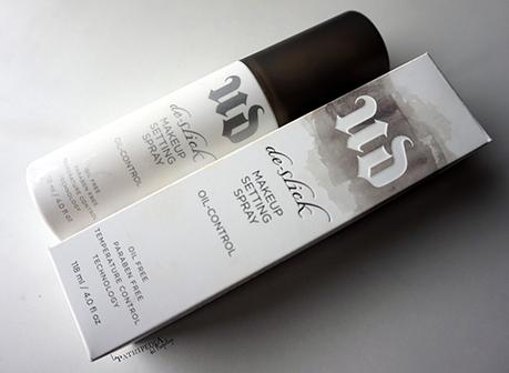 Urban Decay De-Slick Setting Spray + SORTEO