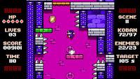 Ninja Senki DX: estrellas ninja a tutiplén en un plataformas 2D herencia de los juegos para NES