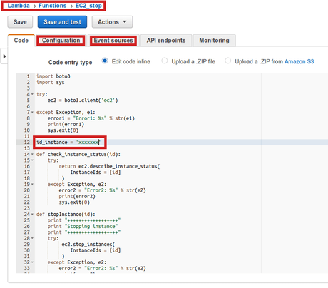 Lambdas con EC2 AWS por DBigCloud