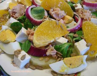 Ensalada de naranja