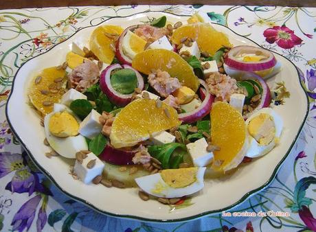 Ensalada de naranja