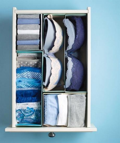 organiza la ropa interior