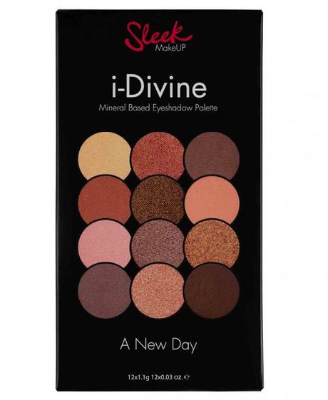 Próximas paletas de SLEEK; A New Day y All Night Long