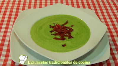 Crema de acelgas