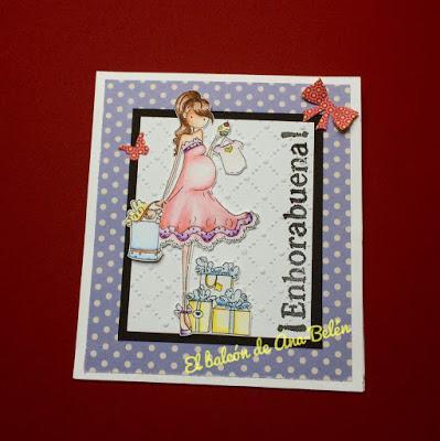 Tarjeta Felicitación Embarazo Tarjeta Felicitación Embarazo