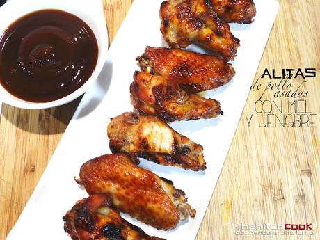 ALITAS DE POLLO CON MIEL Y JENGIBRE (Fast Home Food)