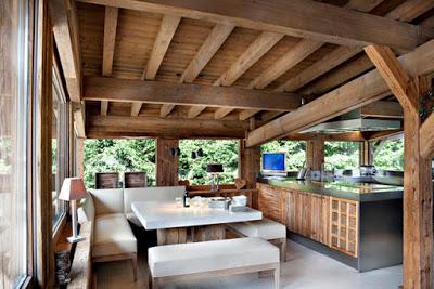 Chalet Rustico en los Alpes