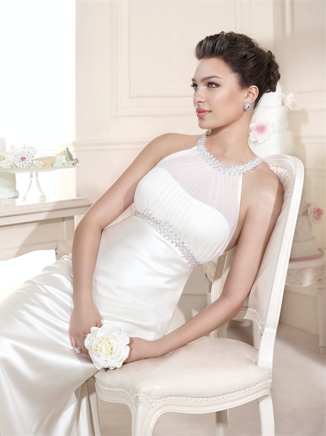 Que tipo de escote escoger para un vestido de novia según tu silueta. 