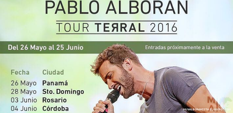 [NOTA] Pablo Alborán anunció gira por Latinoamérica