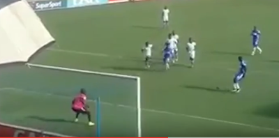 En Zimbabwe imitaron el penalty de Messi/Suarez, pero.....