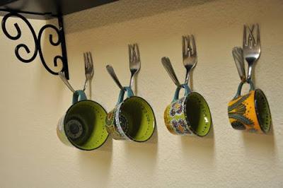 PORTAL DE RECICLAJE: OTROS USOS PARA CUCHARAS Y TENEDORES, Y NO SON COMESTIBLES...