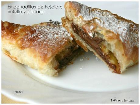 EMPANADILLAS DE CHOCOLATE Y PLÁTANO