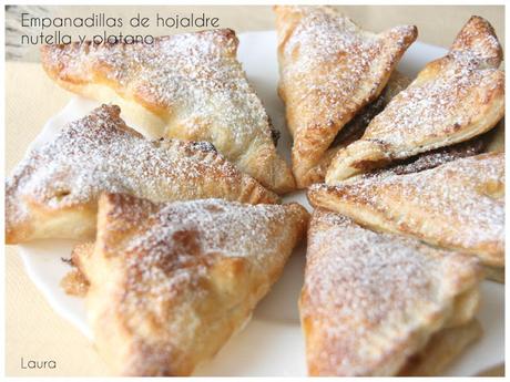 EMPANADILLAS DE CHOCOLATE Y PLÁTANO