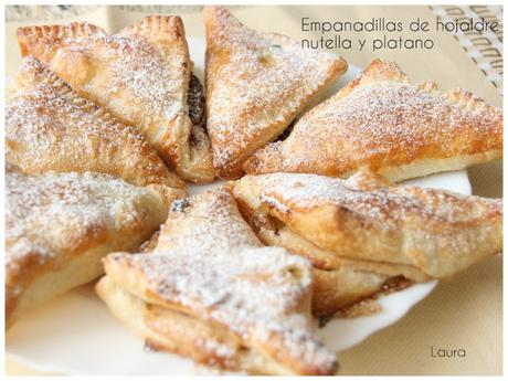 EMPANADILLAS DE CHOCOLATE Y PLÁTANO