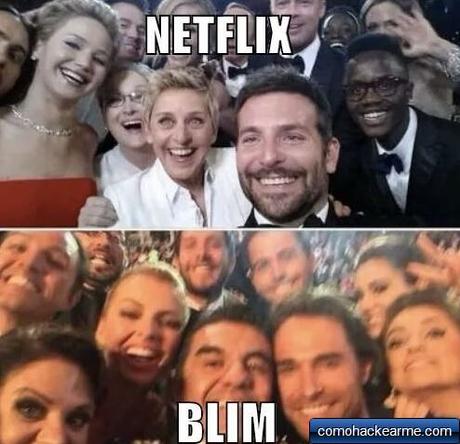 Los memes de Netflix vs. Blim