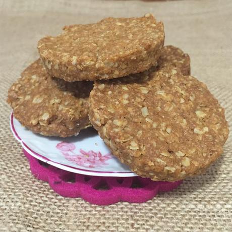 GALLETAS DE AVENA (RECETA VEGANA)