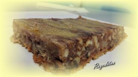 TARTA DE MANZANA (sin huevos, sin lactosa y sin gluten)