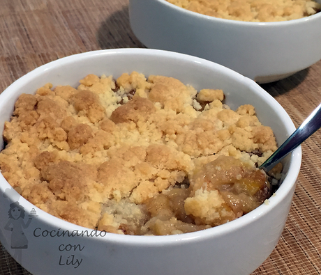 Crumble De Pera Y Plátano