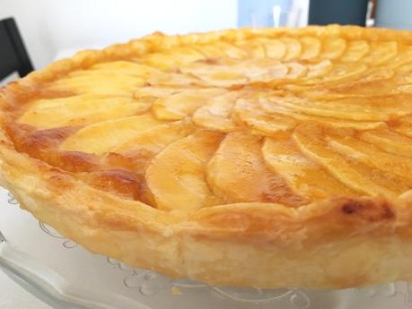 tartas rápidas tartas fáciles tarta manzana Tarta de hojaldre recetas delikatissen postres faciles hojaldre postres delikatissen postres con fruta frangipane y manzana 