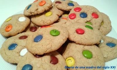Cocinar con niños: Galletas con lacasitos