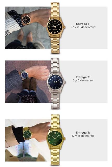 Colección de relojes Poète con El Periódico