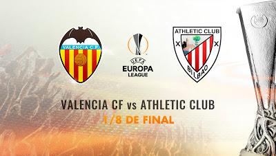 Athletic-Valencia y Liverpool-M. United, platos fuertes en octavos de la Europa League