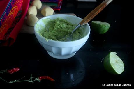 Tortillas de Maíz, Guacamole, Cherrys Confitados y Queso Azul