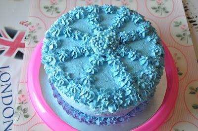 Blue Velvet Cake ( Tarta De Terciopelo Azul )