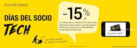 Fnac día del socio Tech, dos días de súper descuentos en tecnología dia socio fnac