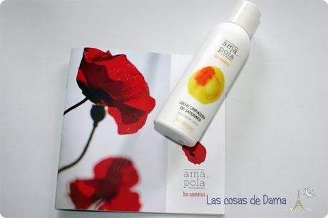 Amapola Bio-Cosmetics cosmética natural leche limpiadora de saponaria