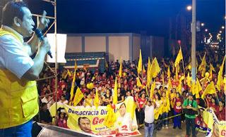 TENEMOS UNA GRAN RESPONSABILIDAD DE CAMBIAR NUESTRA PATRIA… dijo desde su encierro el líder de “Democracia Directa” – Goyo Santos