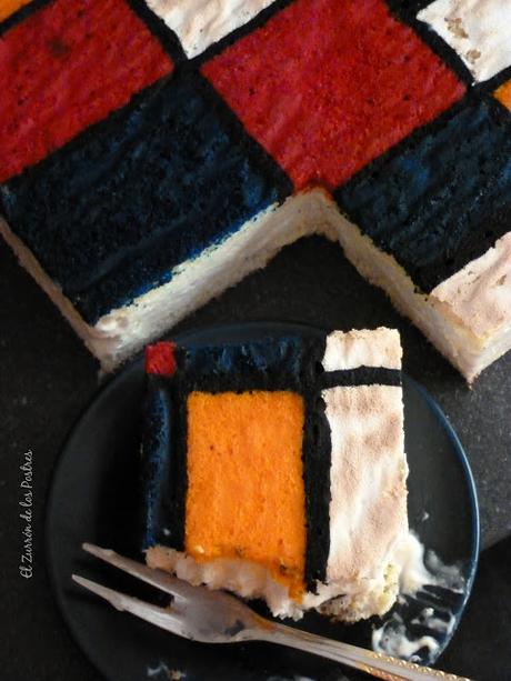 Tarta Mondrian