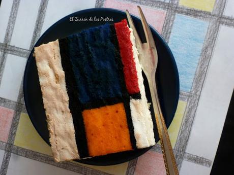 Tarta Mondrian