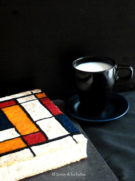 Tarta Mondrian