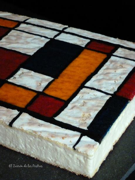 Tarta Mondrian