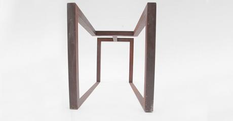 estructura de mesa acero