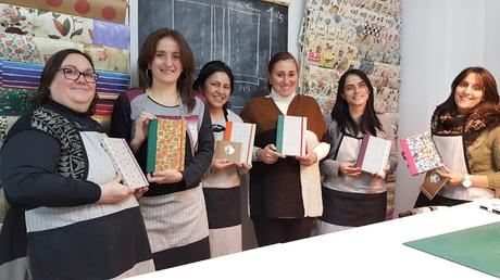 Taller de encuadernación básica, Cartoné.