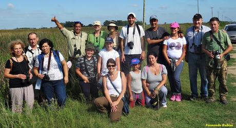 Censo Neotropical de Aves Acuáticas con el COA Cañuelas (febrero 2016)